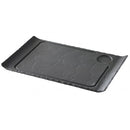 Revol Basalt Rectangular Steak Plate With Curved Edges, Matt Slate