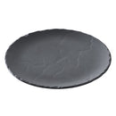 Revol Basalt Round Plate, Matt Slate