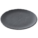 Revol Basalt Round Plate, Matt Slate