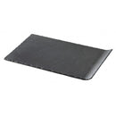 Revol Basalt Rectangular Tray With Curved Edge, Matt Slate