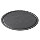 Revol Basalt Round Steak Plate, Matt Slate