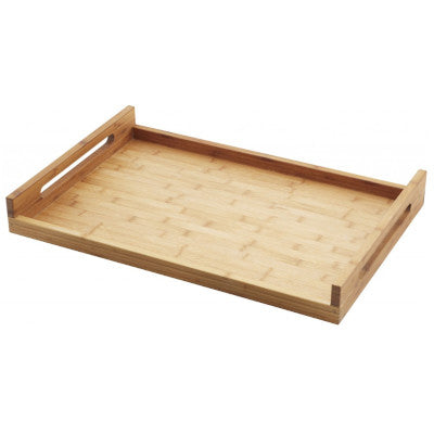 Chinaware Singapore Revol Basalt Bamboo Service Tray With 2 Side Handle, Large