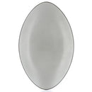 Revol Equinoxe Oval Plate, Pepper White