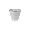 Revol Equinoxe Small Cone Shape Bowl, White Cumulus