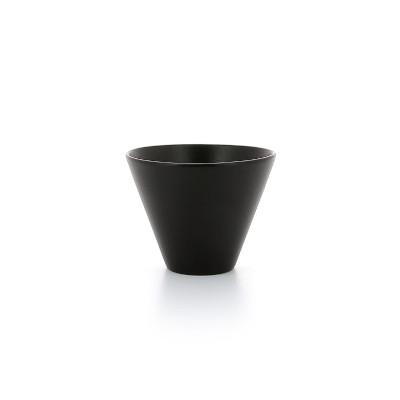 Revol Equinoxe Large Conical Bowl, Cast Iron Style