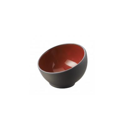 Revol Solid Slanted Mini Bowl, Pepper Red