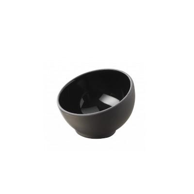 Revol Solid Slanted Mini Bowl, Glossy Black