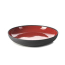 Revol Solid Round Deep Coupe Plate, Pepper red