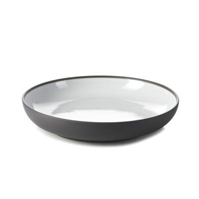 Revol Solid Round Deep Coupe Plate, White