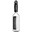 Microplane Gourmet Series Coarse Cheese Grater, Black Handle