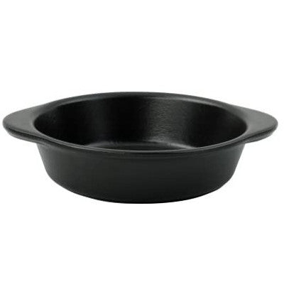 Chasseur Cast Iron Round Gratin Dishes, Black