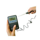 ALLA Premium Digital Thermometer with Stainless Steel Probe, Alarm, -50+200°C/-58+39°F