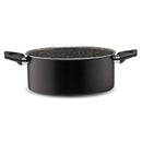 Piardinox Induction Line Non-Stick Induction Casserole Pot With Glass Lid