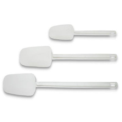 Spoon Blade Plastic Spatula, Polystyrene Plastic Handle