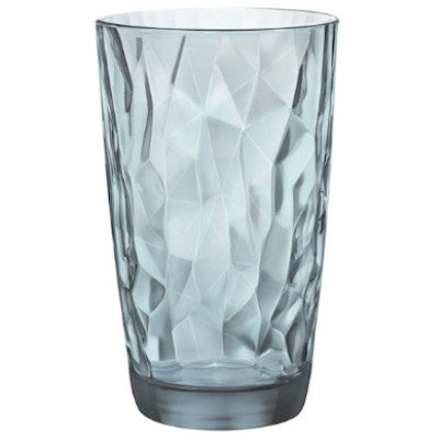 Bormioli Rocco Diamond Cooler Glass, Ocean Blue