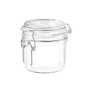 Bormioli Rocco Fido Round Glass Jar, Lock Cover