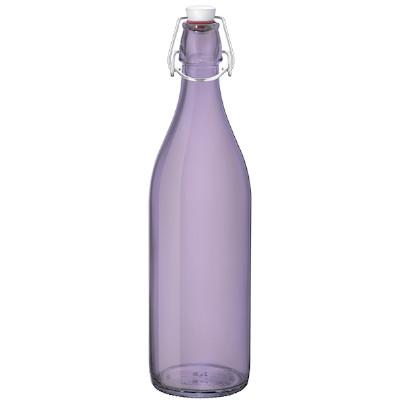Bormioli Rocco Giara Glass Bottle, Purple