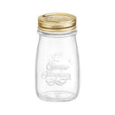 Bormioli Rocco Quattro Stagioni Bottle, Gold Screw Cover
