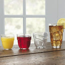 Duralex Wave Stackable Tumbler, Clear