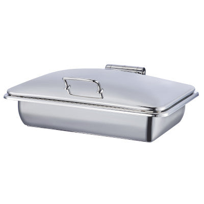 Gastro COSMO Stainless Steel Induction Chafing Dish With Insert, Stainless Steel Lid, Size 1/1