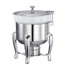 Gastro GUSTO Stainless Steel Sauce Tureen With Porcelain Insert & Stand, Small