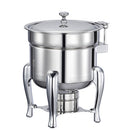 Gastro GUSTO Stainless Steel Sauce Tureen With Stainless Steel Insert & Stand, Small