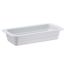 Gastro Porcelain Food Insert Pan, Size 1/3