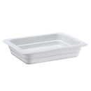 Gastro Porcelain Food Insert Pan, Size 2/3