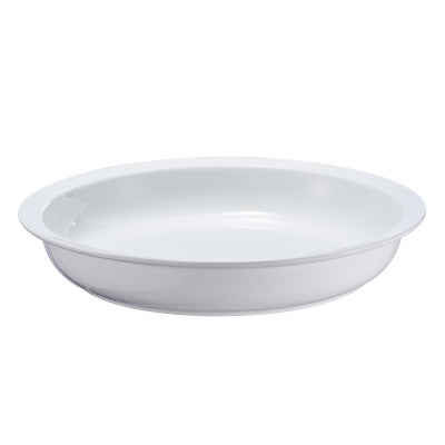 Gastro Porcelain Round Food Insert Pan, 6ltr
