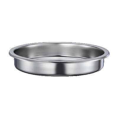 Gastro Stainless Steel Round Food Insert Pan, 4ltr
