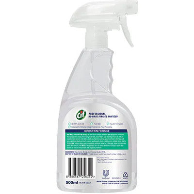 Cif Pro No-Rinse Sanitizer 500ml