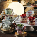 Bormioli Rocco Fido Round Glass Jar, Lock Cover